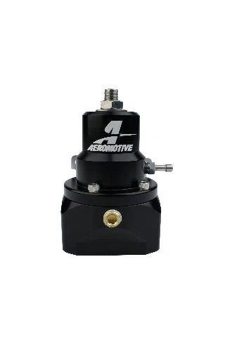 Fuel Pressure Regulator Adjustable Fuel Pressure Universal Fit Aeromotive 13212-BGPL